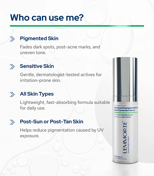 Lemmorte® Depigmentation & Spot Correction Serum