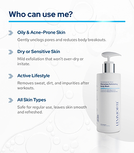 Lemmorte® Microclear Exfoliating Bodywash