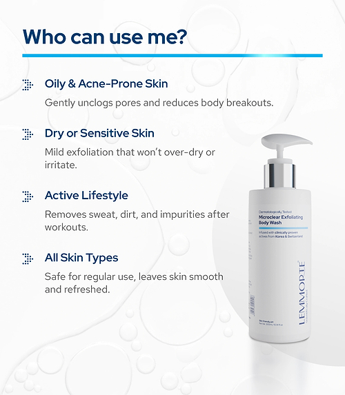 Lemmorte® Microclear Exfoliating Bodywash