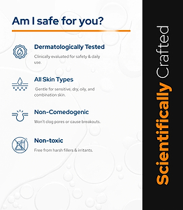 Lemmorte® Advanced Brightening Face Cleanser with Hydration & Barrier Support