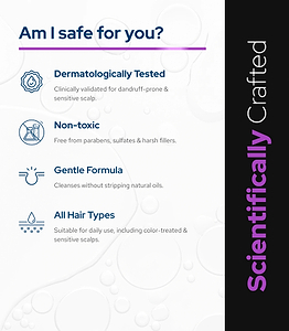 Lemmorte® Dandruff Defense with Scalp Renewal Shampoo