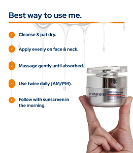 Lemmorte® Barrier-Bright complex for Luminous Repair Cream