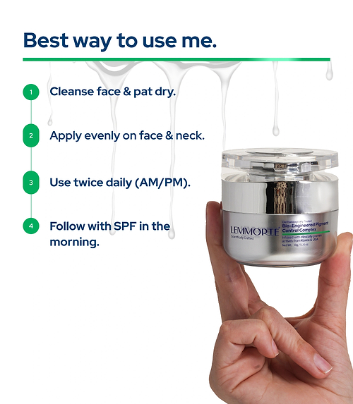 Lemmorte® Bio Engineered Pigment Control Complex Cream