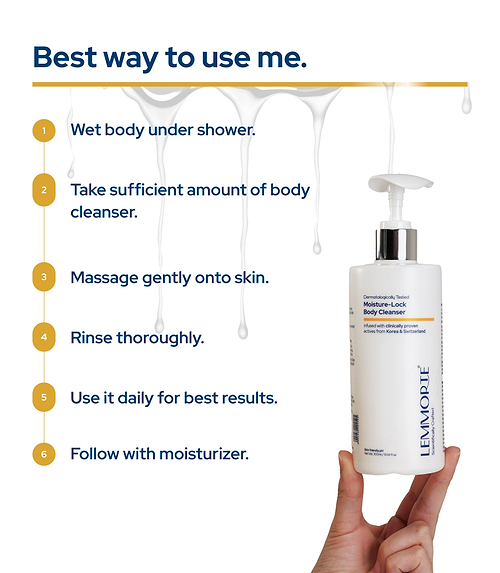 ⁠Lemmorte® Moisture-Lock Body Cleanser