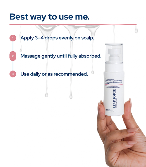 Lemmorte® Multi-Pathway Hair Density Serum with Root-Strengthening Actives