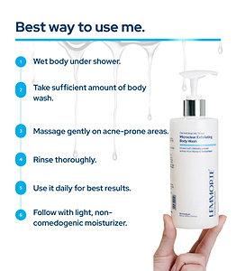 Lemmorte® Microclear Exfoliating Bodywash
