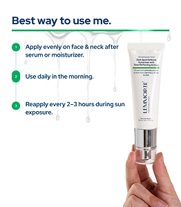 Lemmorte® Dark Spot Defense Sunscreen with Tone-Perfecting Actives