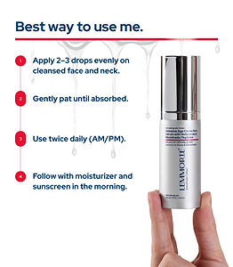 Lemmorte® Advanced Age Correction Serum with Botanicals & Biomimetic Peptides