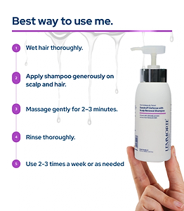 Lemmorte® Dandruff Defense with Scalp Renewal Shampoo