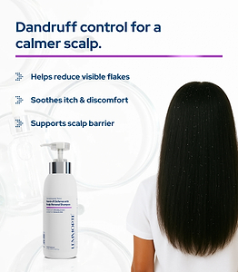 Lemmorte® Dandruff Defense with Scalp Renewal Shampoo