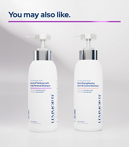 Lemmorte® Dandruff Defense with Scalp Renewal Shampoo