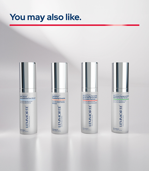 Lemmorte® Advanced Age Correction Serum with Botanicals & Biomimetic Peptides