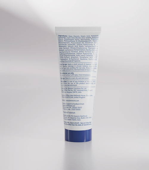 Lemmorte® Advanced Brightening Face Cleanser with Hydration & Barrier Support