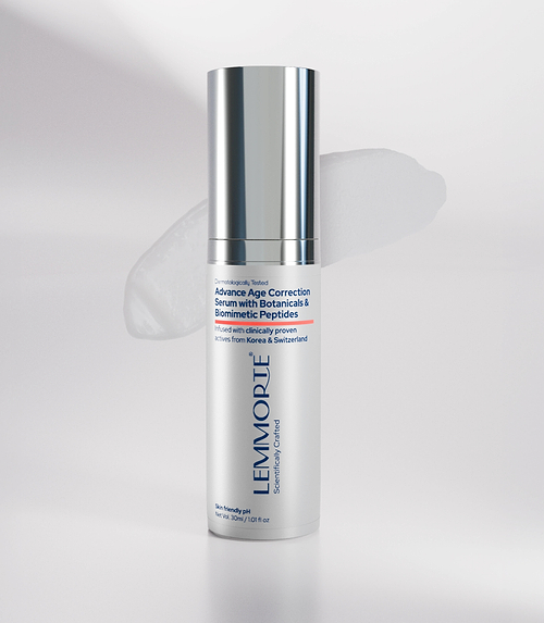 Lemmorte® Advanced Age Correction Serum with Botanicals & Biomimetic Peptides