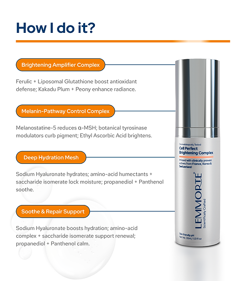 ⁠Lemmorte® Cell Perfect Brightening Complex Serum