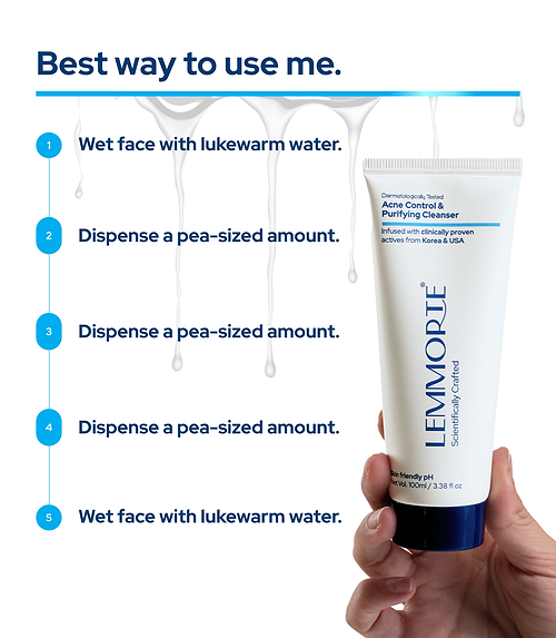 Lemmorte® Acne Control & Purifying Cleanser