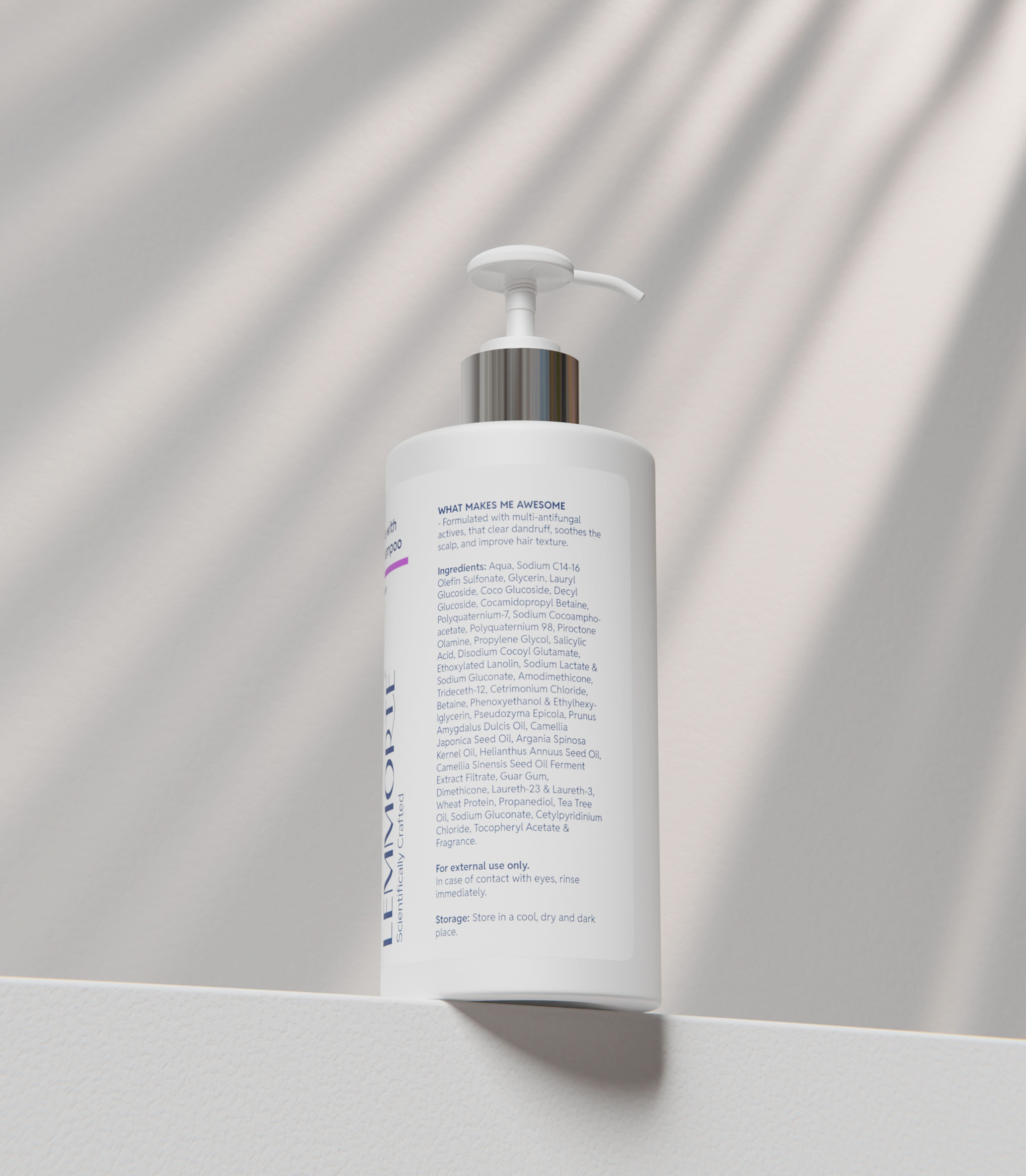 Dandruff Defense with Scalp Renewal Shampoo