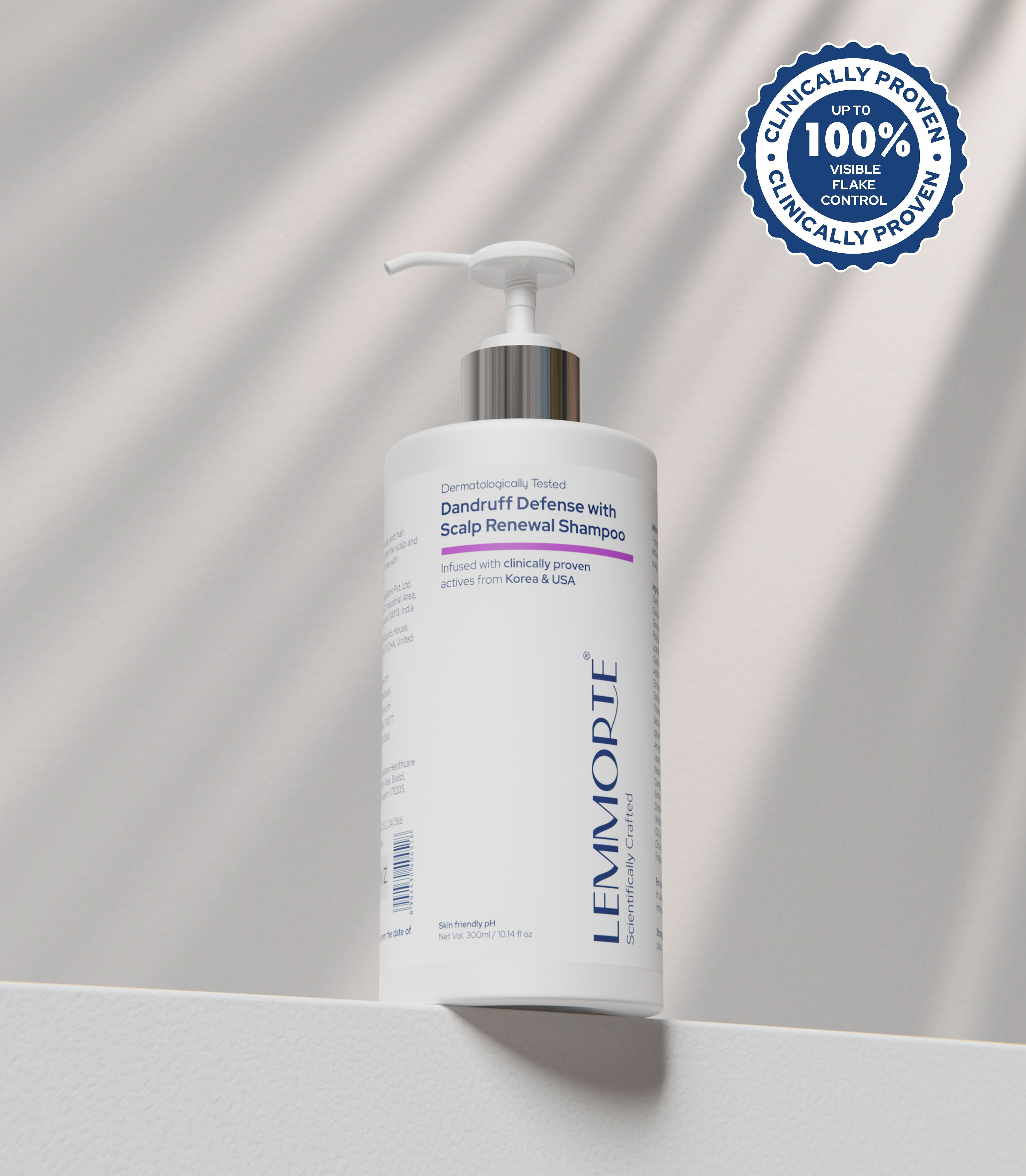 Dandruff Defense with Scalp Renewal Shampoo