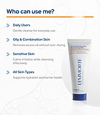 Lemmorte® Advanced Brightening Face Cleanser with Hydration & Barrier Support