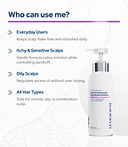 Lemmorte® Dandruff Defense with Scalp Renewal Shampoo