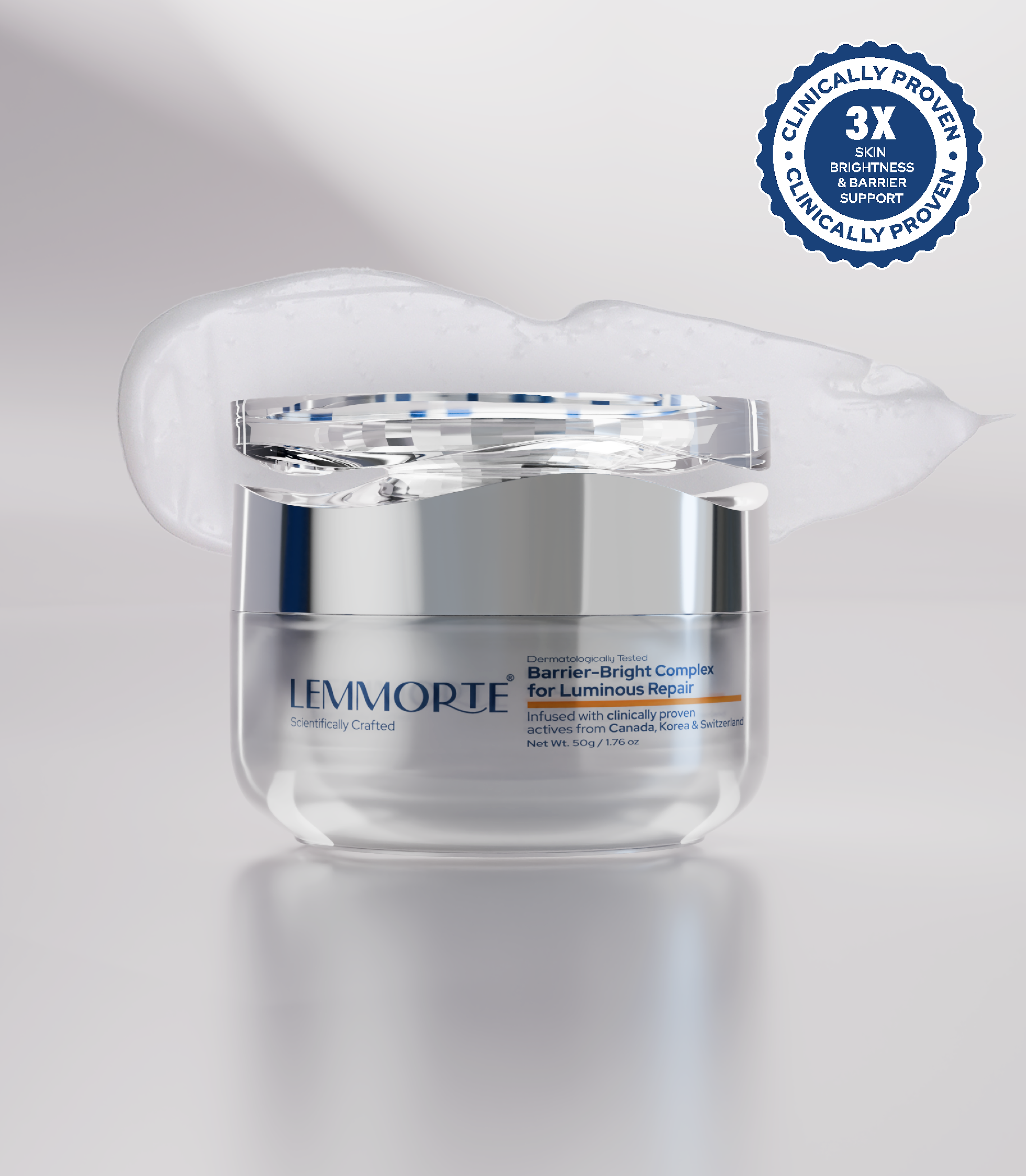 Barrier-Bright complex for Luminous Repair Cream