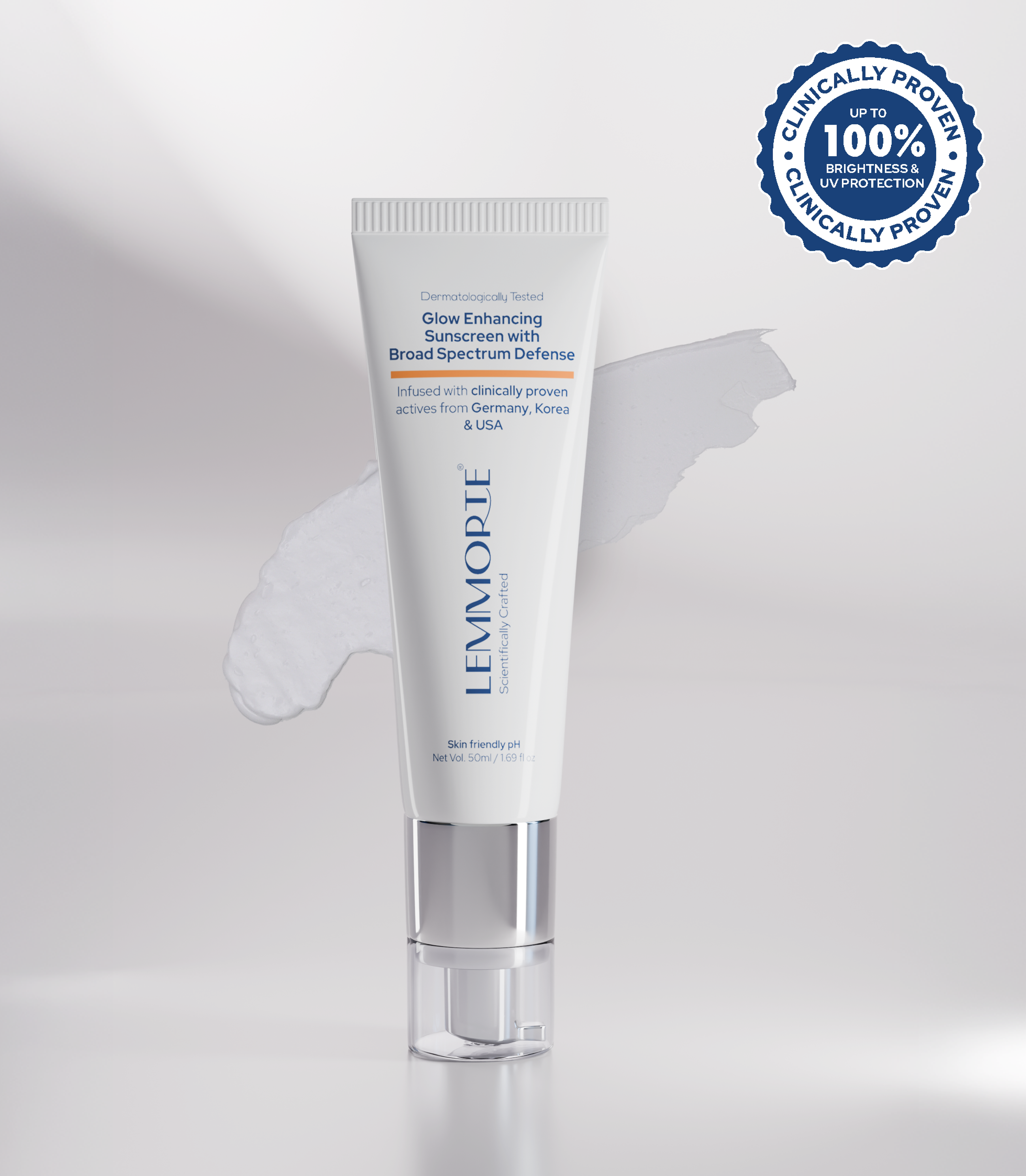 Glow Enhancing Sunscreen with Broad Spectrum Defense