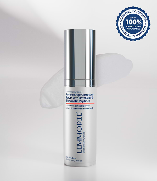 Advanced Age Correction Serum with Botanicals & Biomimetic Peptides