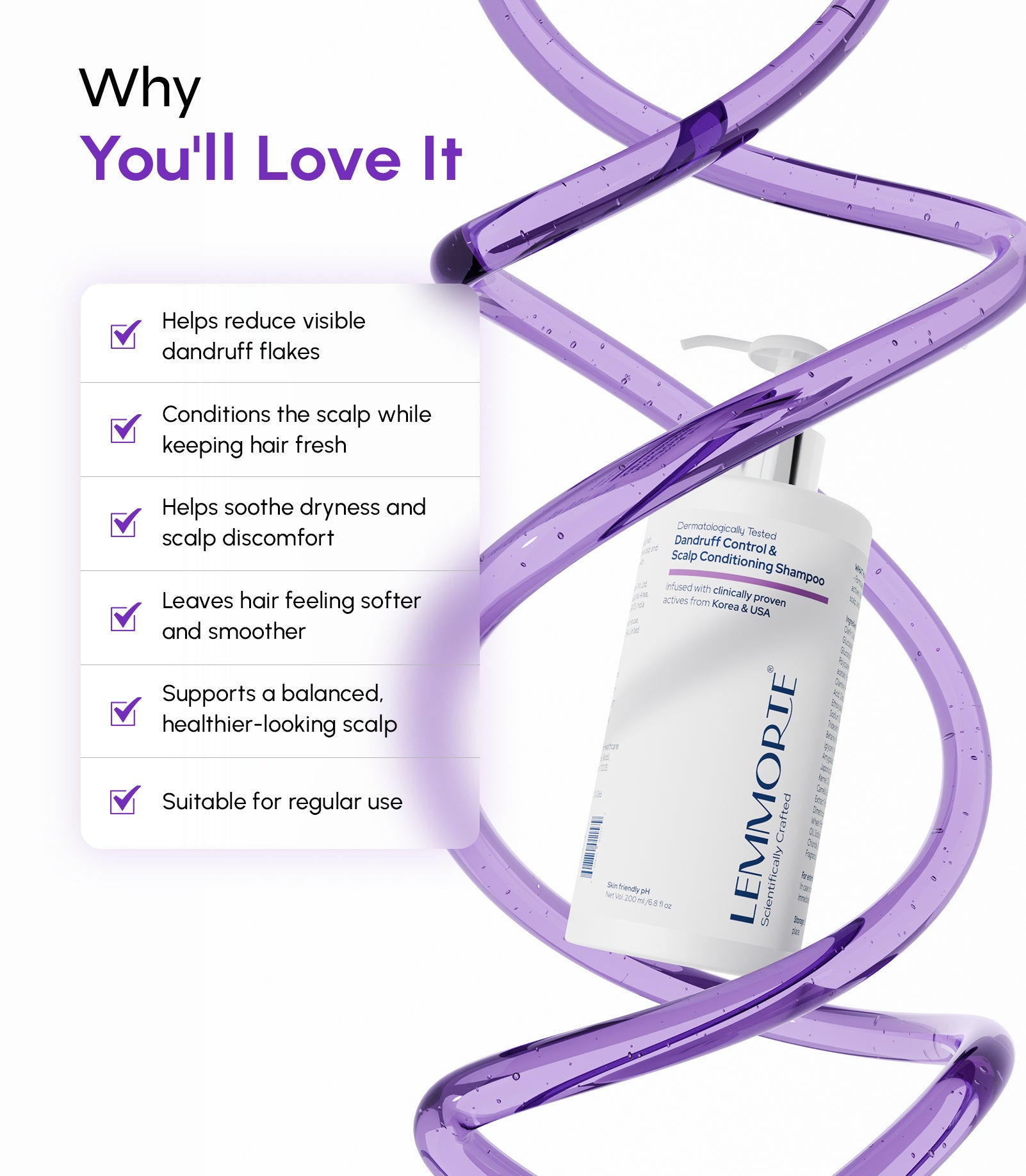 Dandruff Control & Scalp Conditioning Shampoo