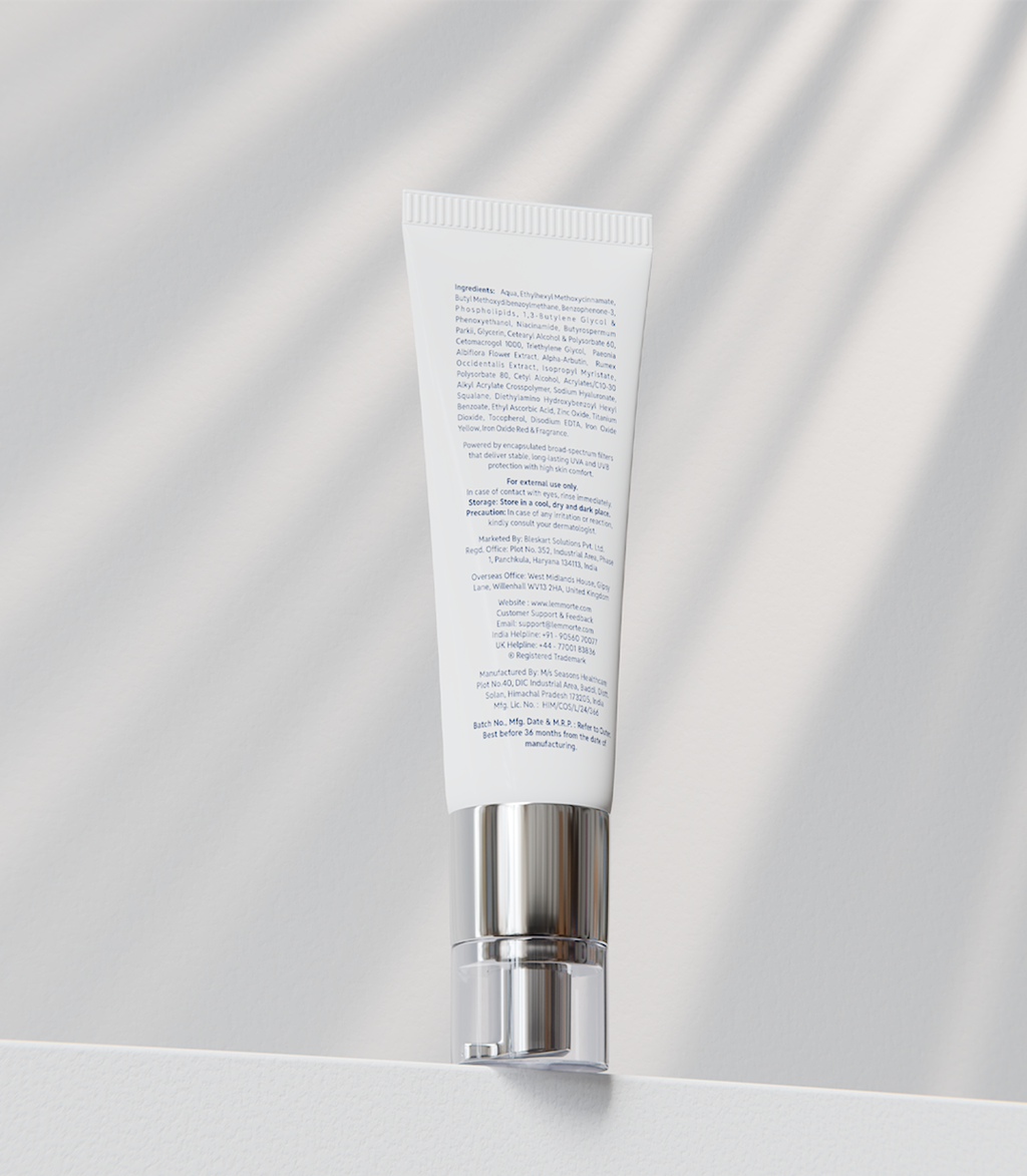 Dark Spot Defense Sunscreen with Tone-Perfecting Actives