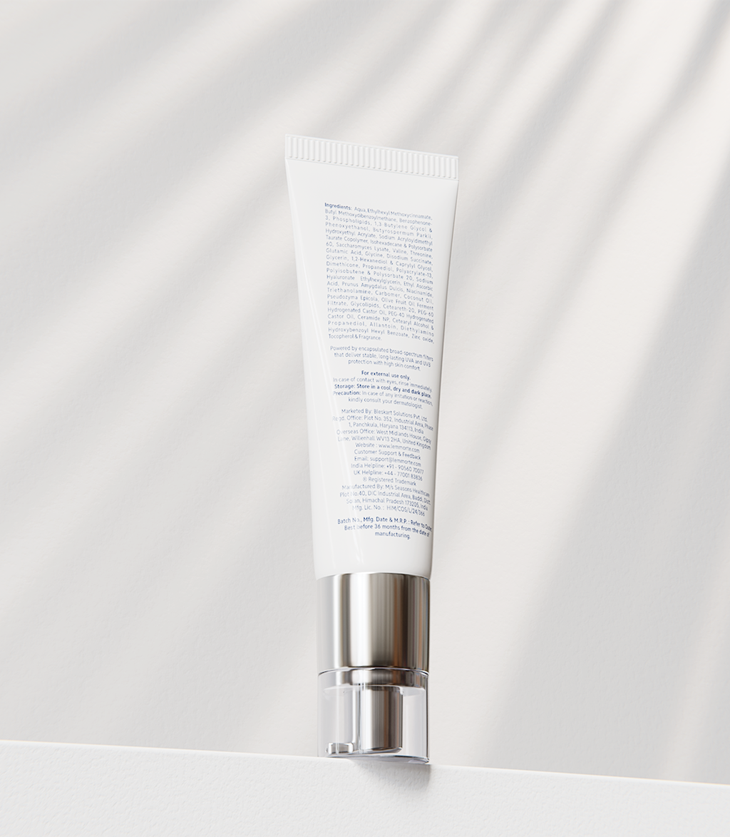 Glow Enhancing Sunscreen with Broad Spectrum Defense