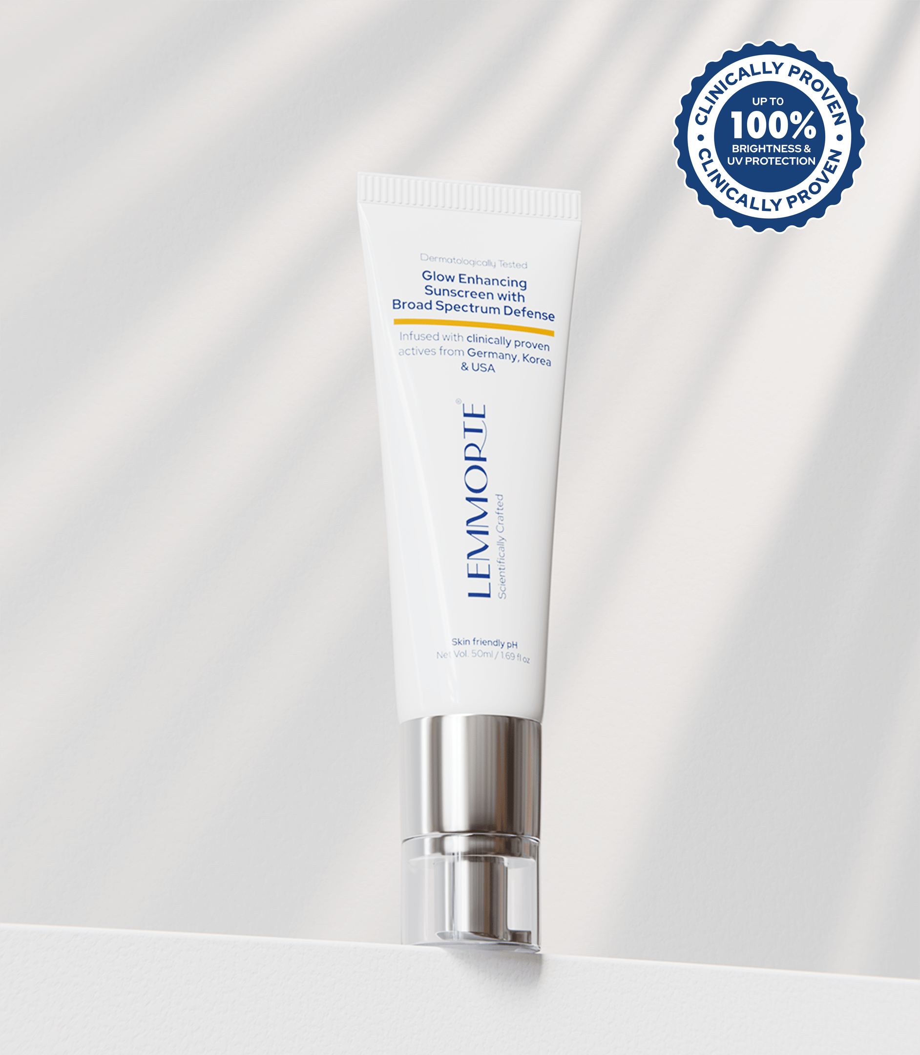 Glow Enhancing Sunscreen with Broad Spectrum Defense