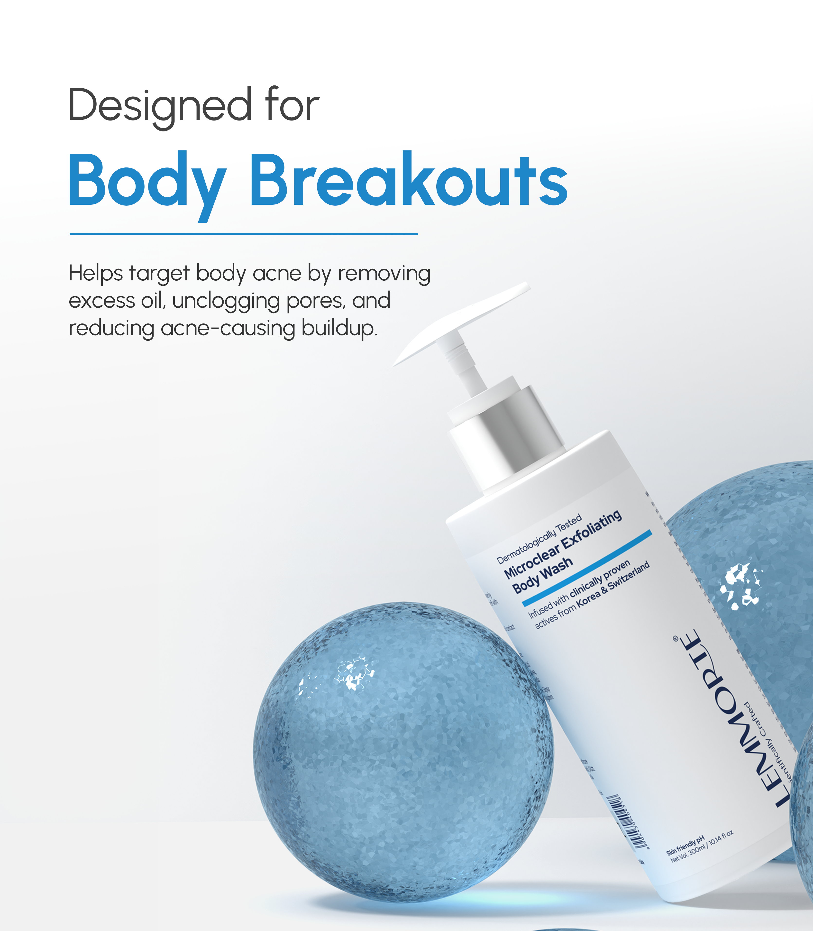 Microclear Exfoliating Bodywash