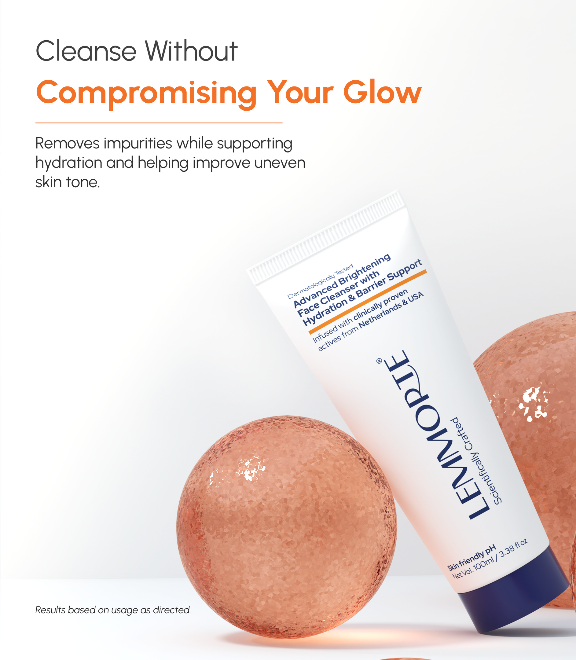 Advanced Brightening Face Cleanser with Hydration & Barrier Support