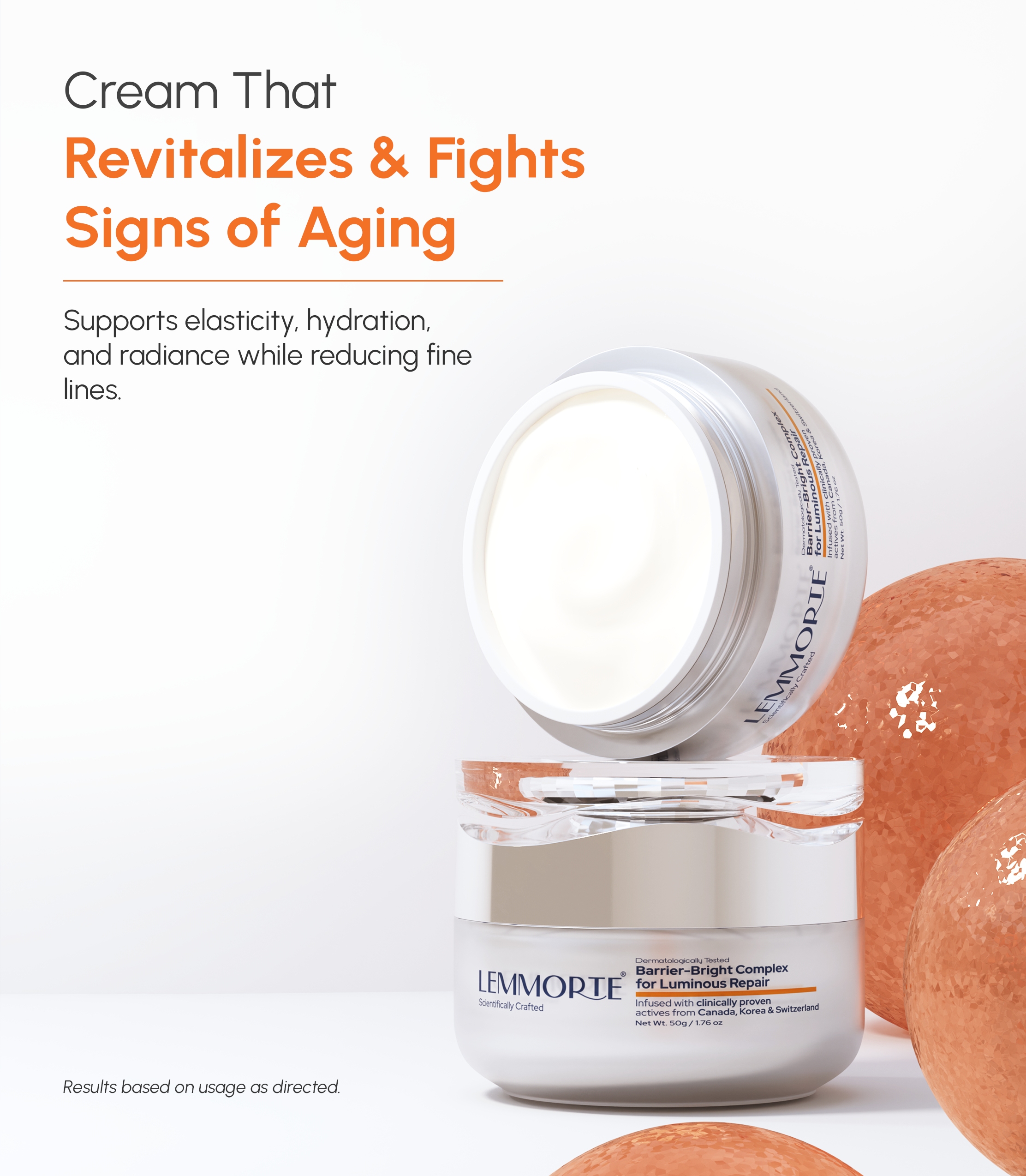 Barrier-Bright complex for Luminous Repair Cream