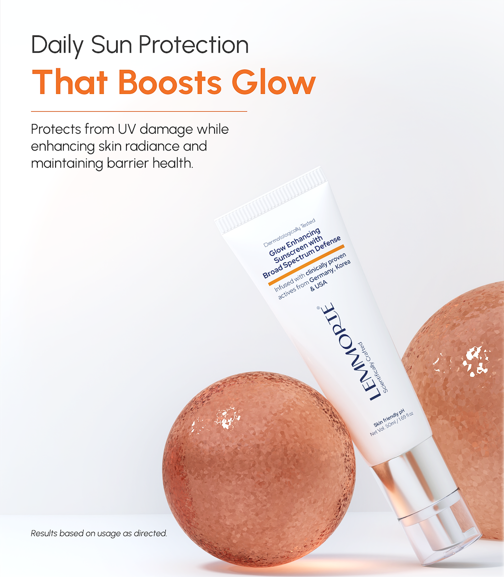 Glow Enhancing Sunscreen with Broad Spectrum Defense