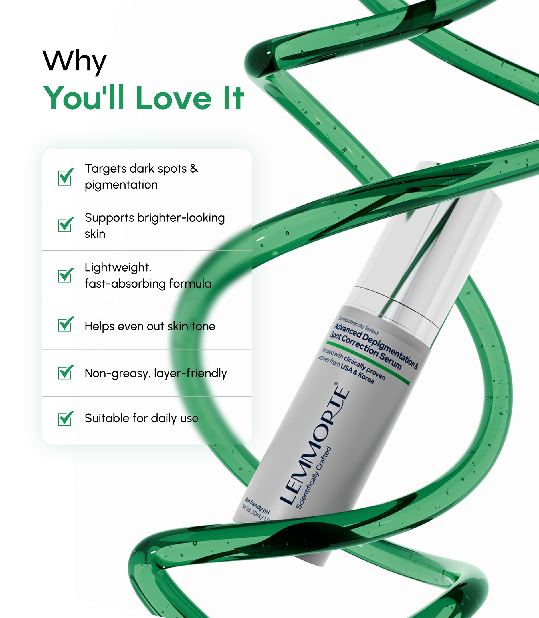 Depigmentation & Spot Correction Serum