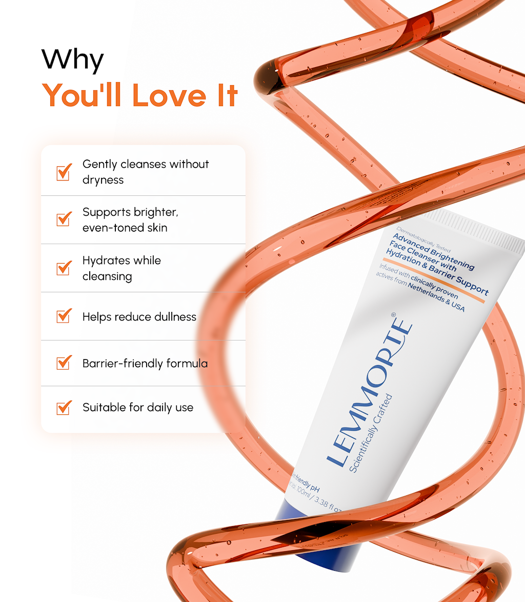 Advanced Brightening Face Cleanser with Hydration & Barrier Support