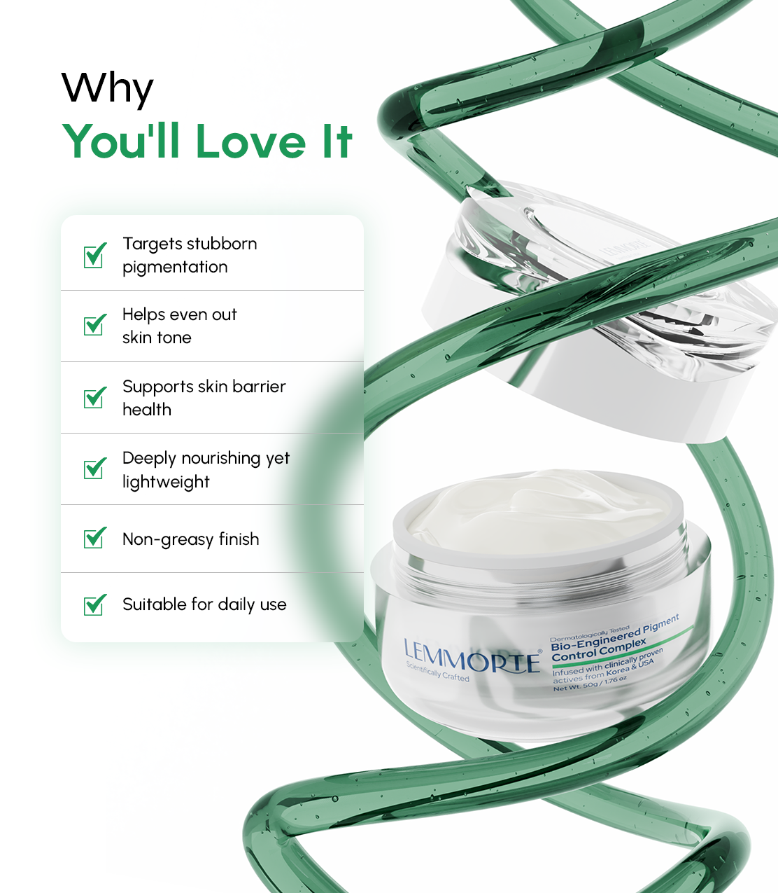 Bio Engineered Pigment Control Complex Cream