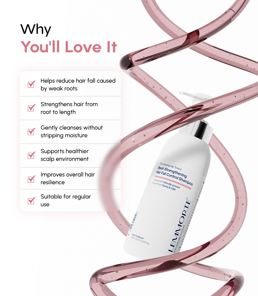 Root-Strengthening Hair Fall Control Shampoo