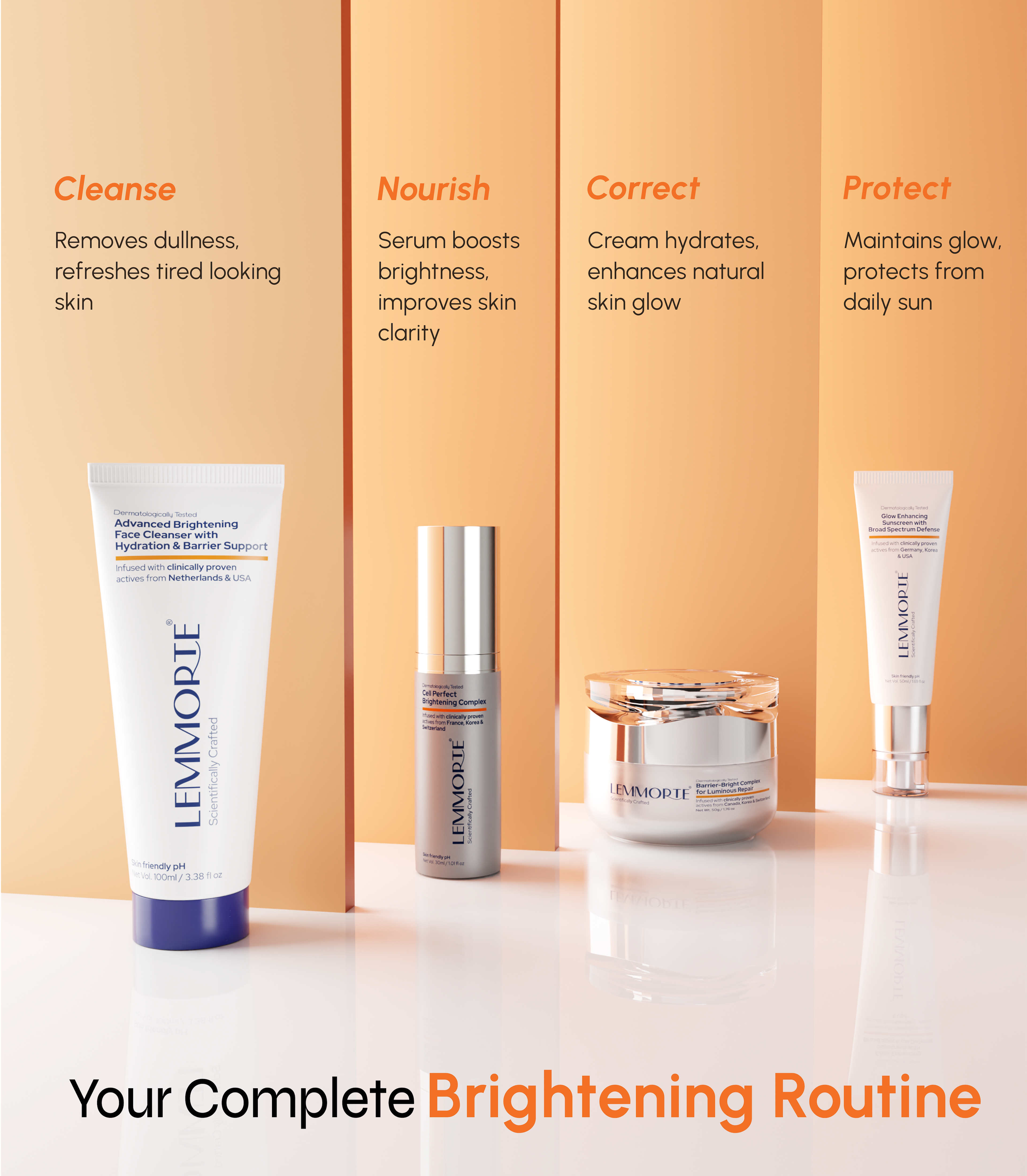 Advanced Brightening Face Cleanser with Hydration & Barrier Support
