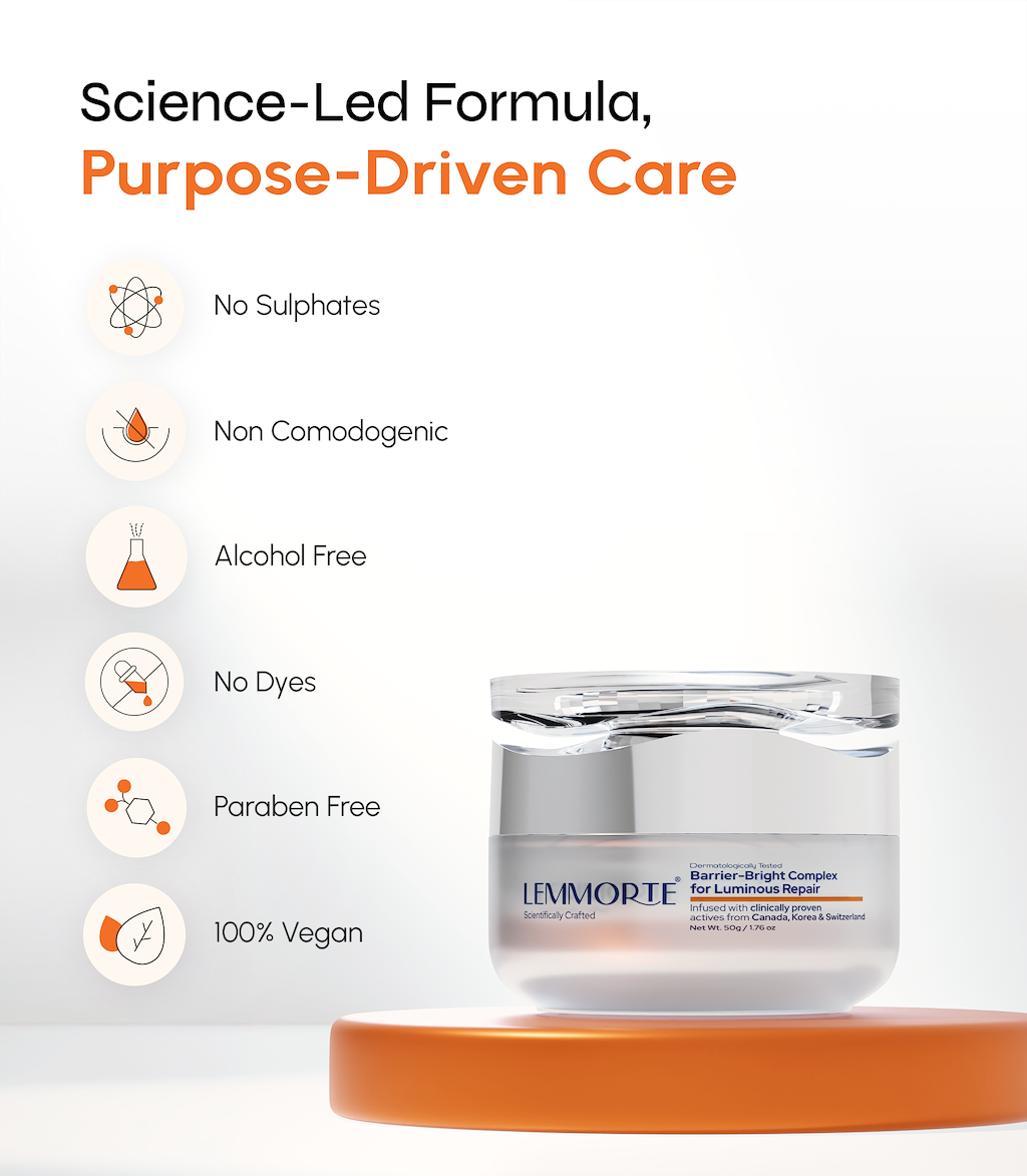 Barrier-Bright complex for Luminous Repair Cream