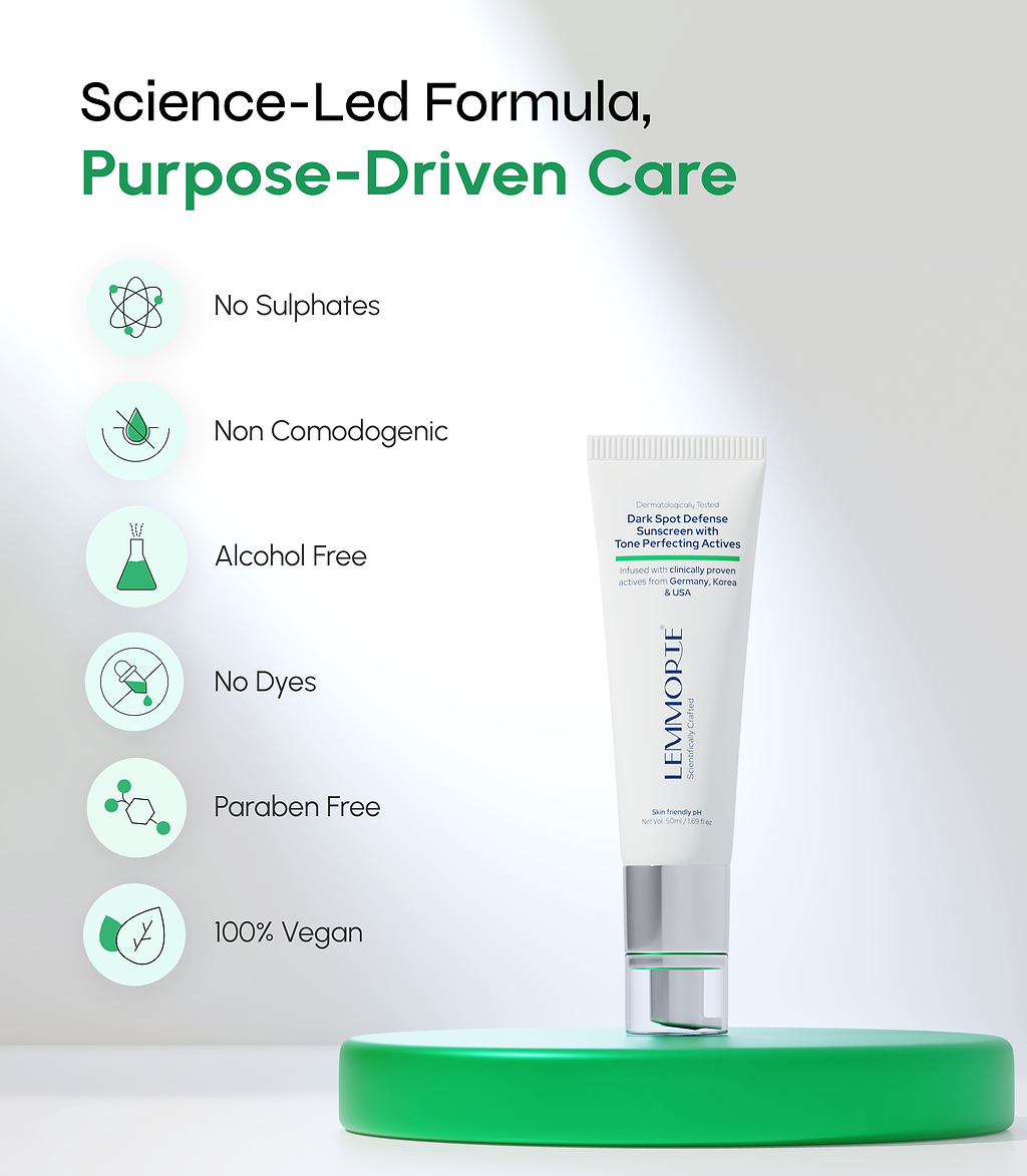Dark Spot Defense Sunscreen with Tone-Perfecting Actives