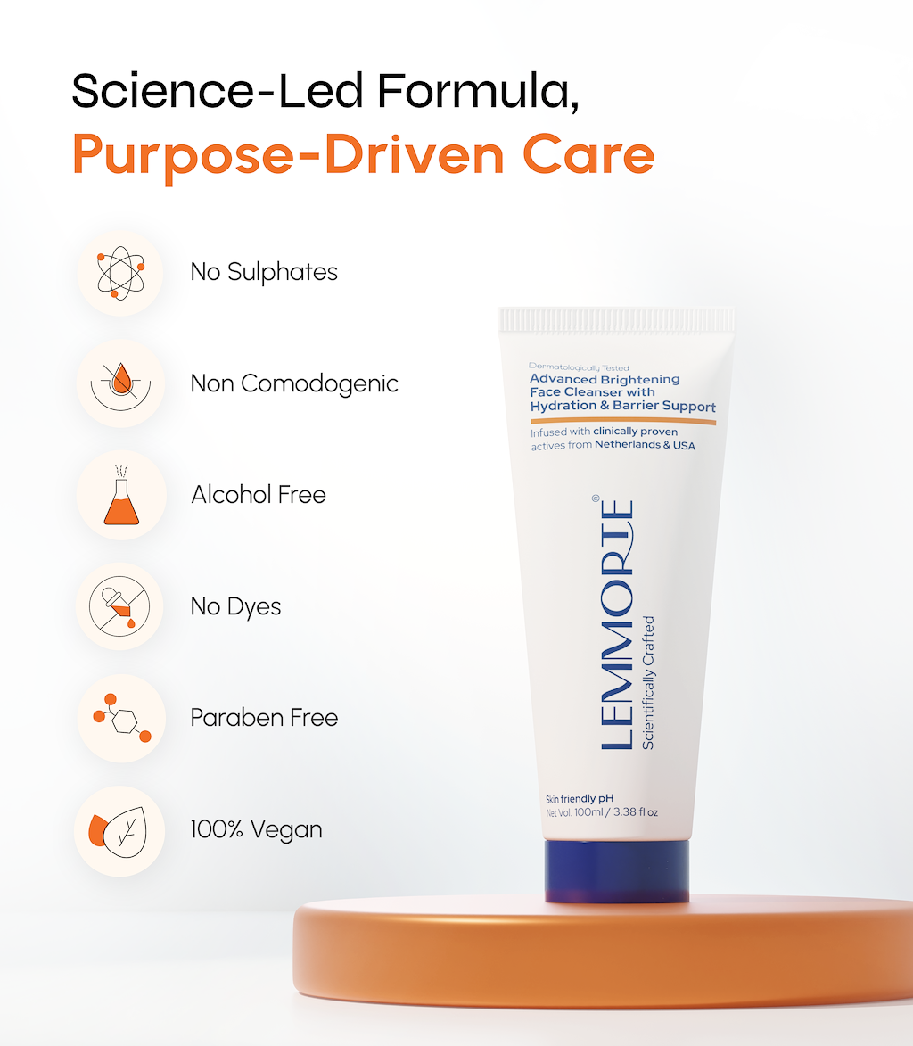Advanced Brightening Face Cleanser with Hydration & Barrier Support