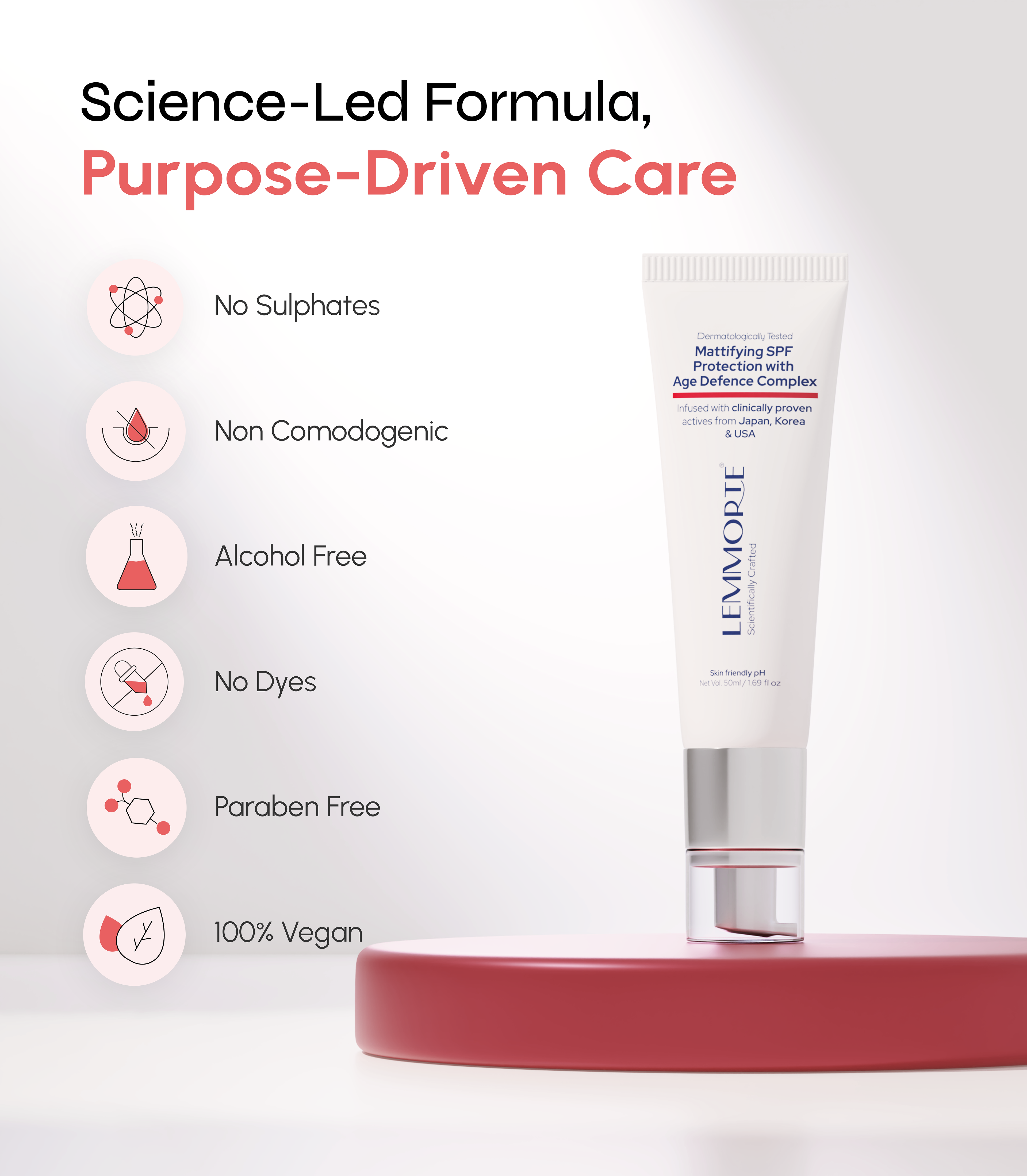 Mattifying SPF Protection with Age Defence Complex