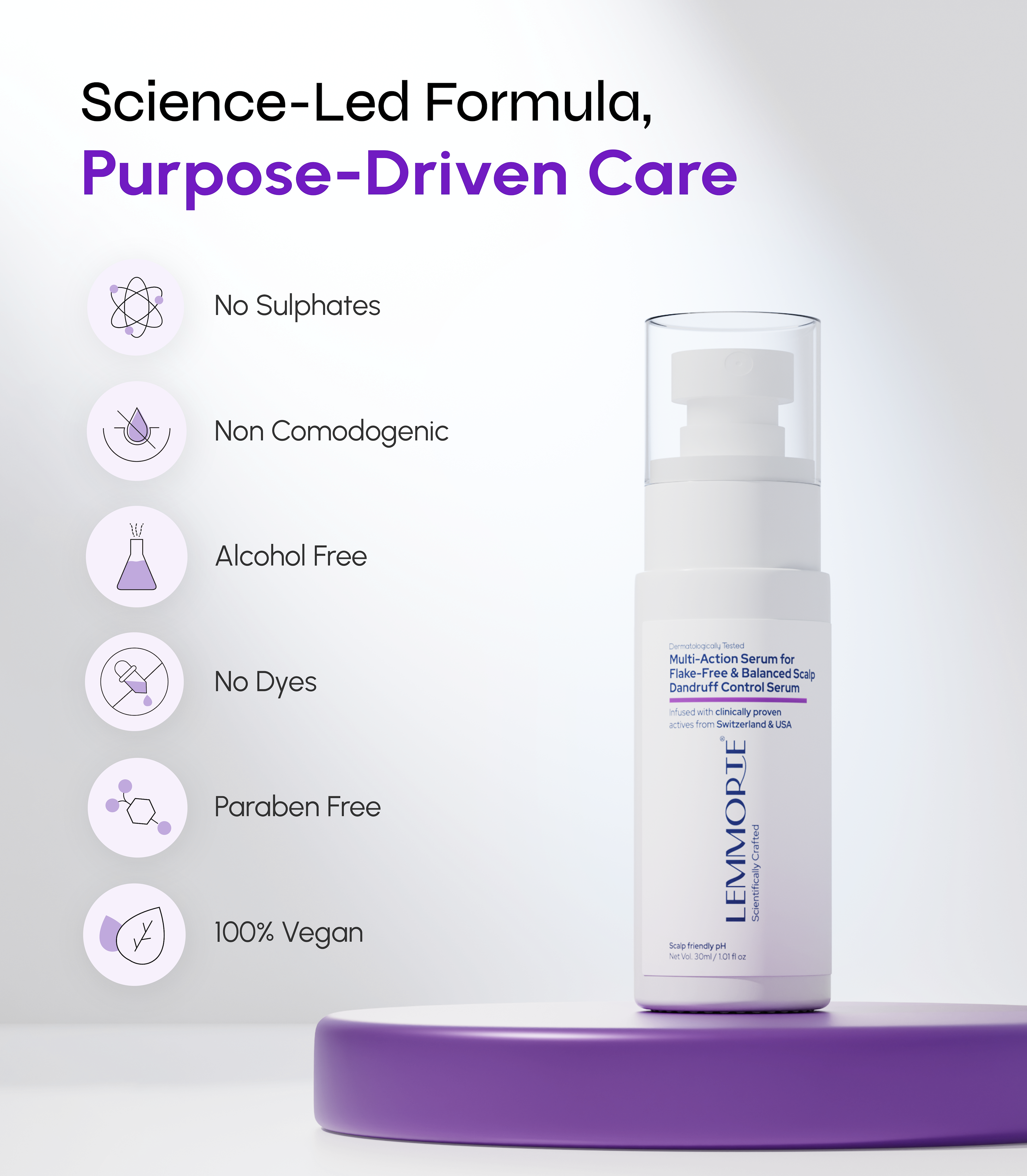 Multi-Action Serum for Flake-Free & Balanced Scalp
