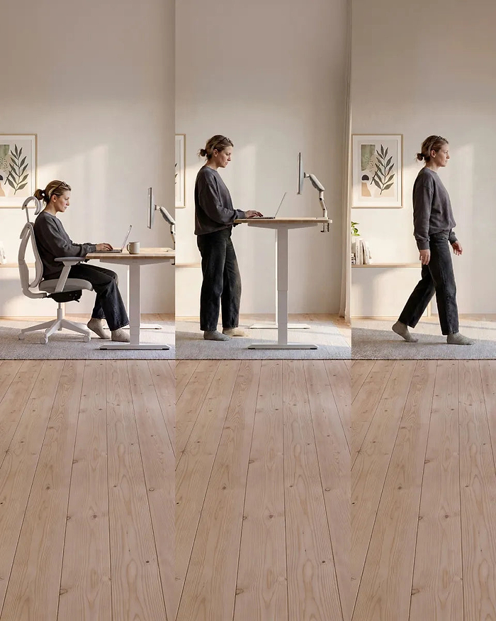 Sitzen, stehen und bewegen: Was ist die 20-8-2-Regel?