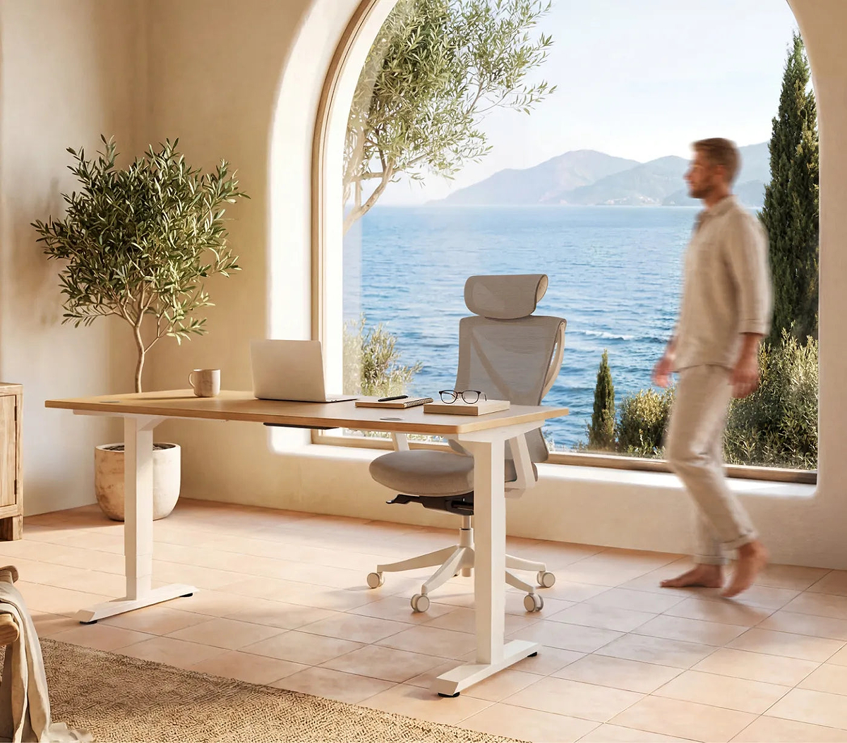 Designt für das Wohlbefinden am Arbeitsplatz.