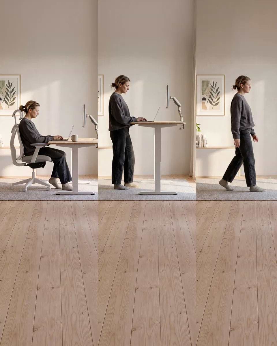 Sitzen, stehen und bewegen: Was ist die 20-8-2-Regel?