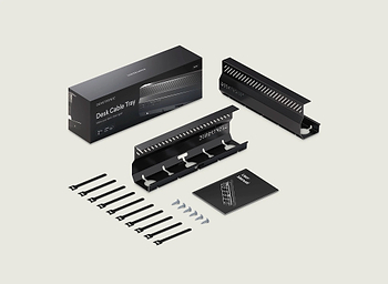 Lade das Bild in den Galerie-Viewer, Kabelkanal schwarz
