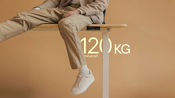 Lade das Bild in den Galerie-Viewer, Höhenverstellbare Schreibtische 120 kg Gewichtsunterstützung
